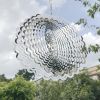 1pc 3D Hanging Wind Spinner Outdoor Decor For 3D Garden Wind Chimes Metal Yard Spinners 3D Stainless Steel Spinner Gifts Tree Of Life 3D Spinner With