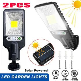 Solar Wall Light Motion Sensor Outdoor Garden Security Street Lamp Must Provide A Hazardous Materials Shipping Label For Self-pickup Order Ship B (Option: 2packs)